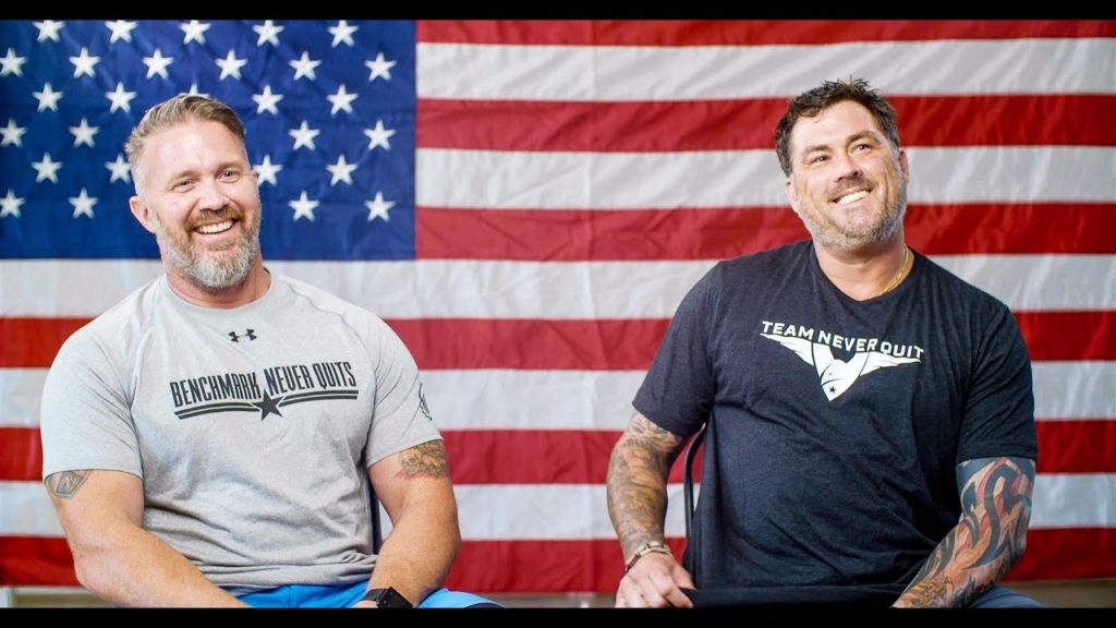 Marcus Luttrell and Chad Fleming